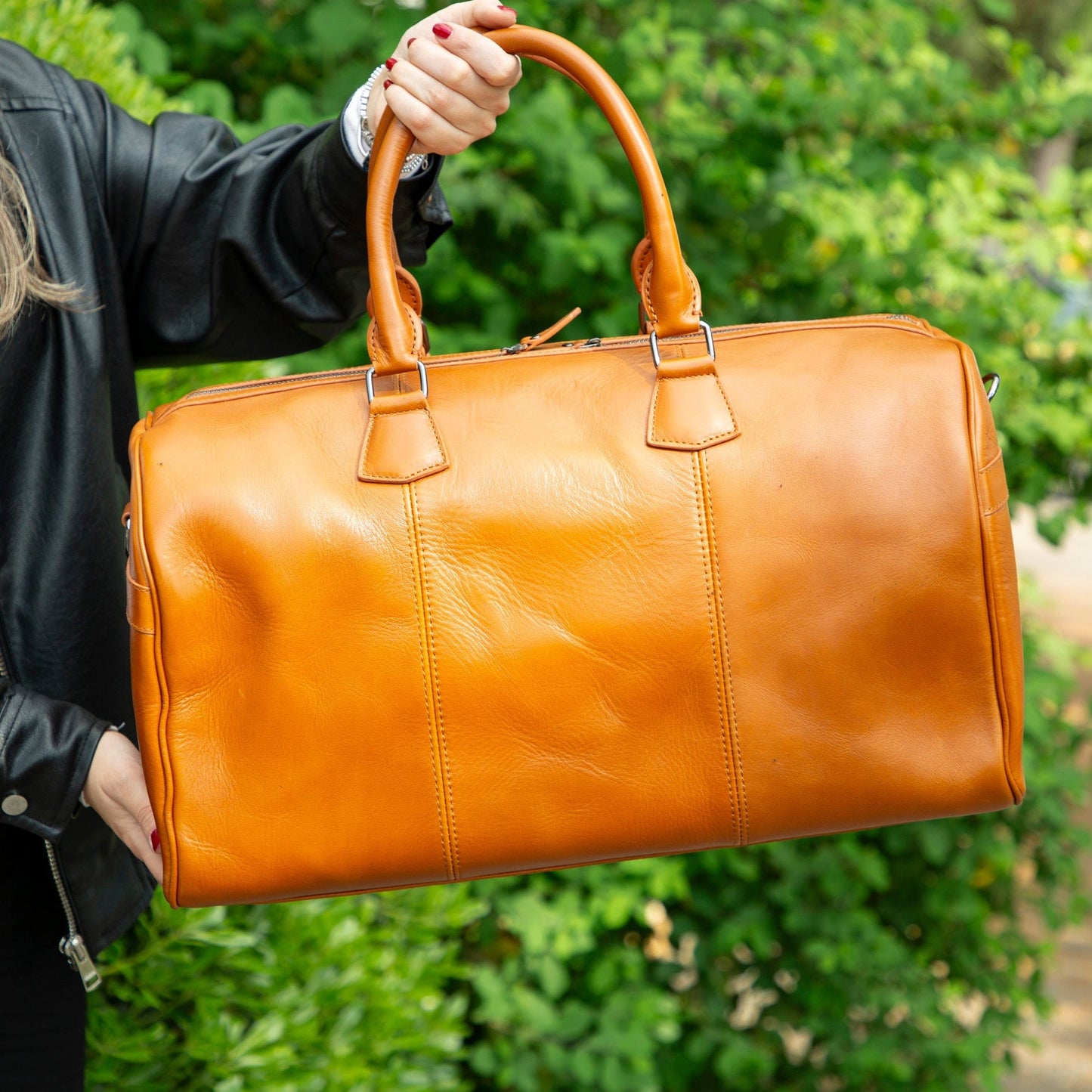Atmore Leather Duffle Bag