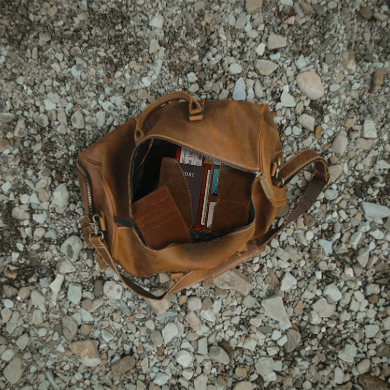 Heritage Elegance Trio | Leather Adventure Set