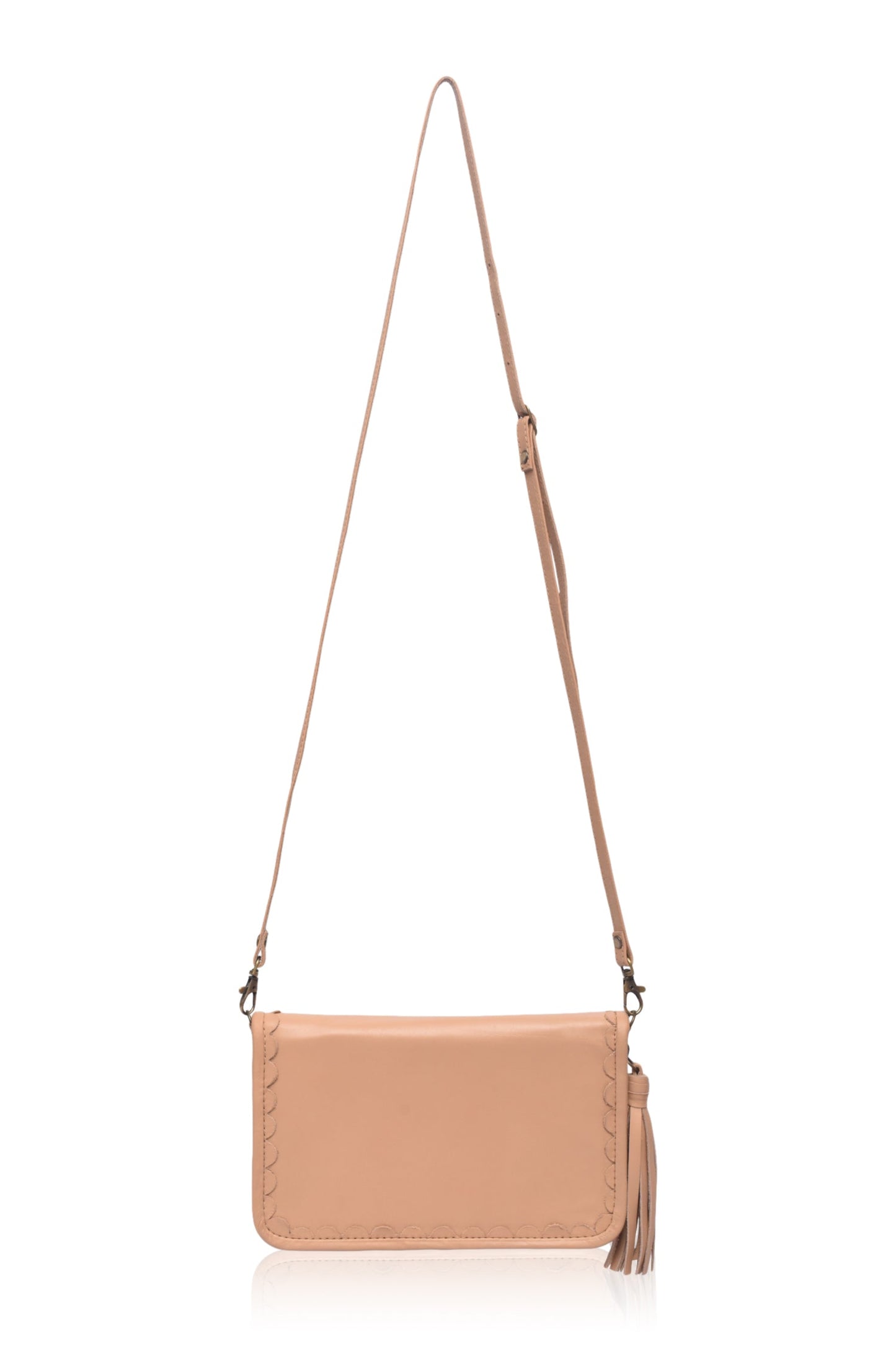 Demure Leather Clutch Wallet