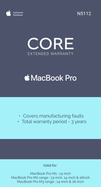 Extended Warranty: MacBook Pro 13” | 14” | 16”