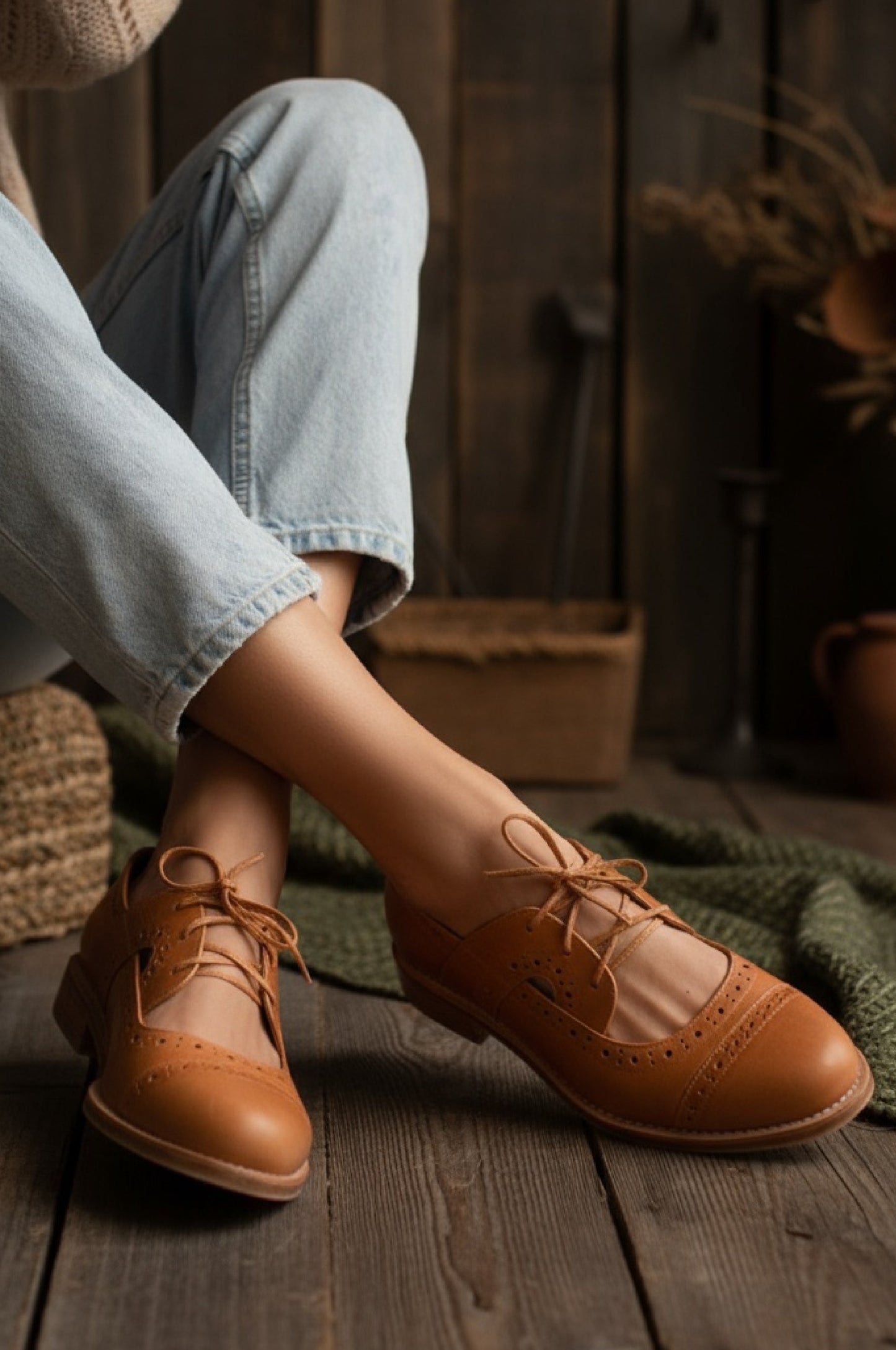Scandinavia Leather Oxfords