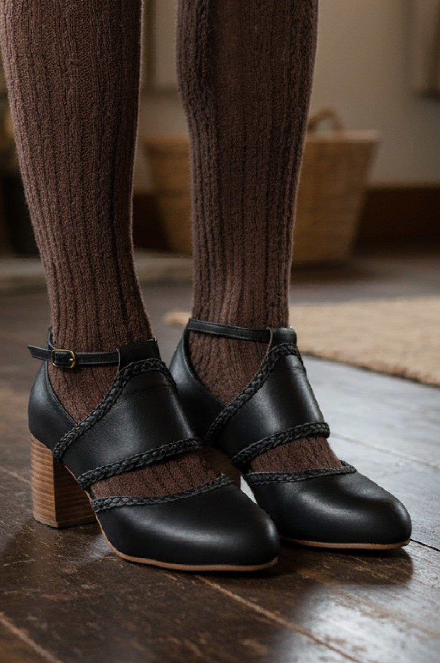 Serenity Leather Heels