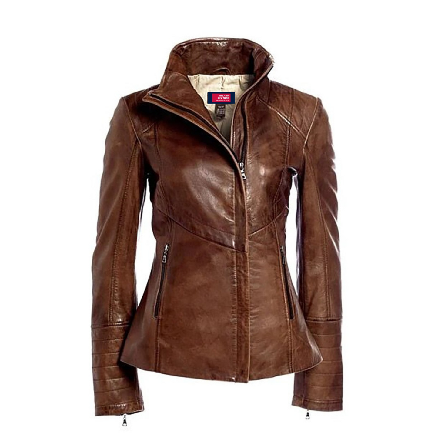 Womens Arrah Leather Jacket