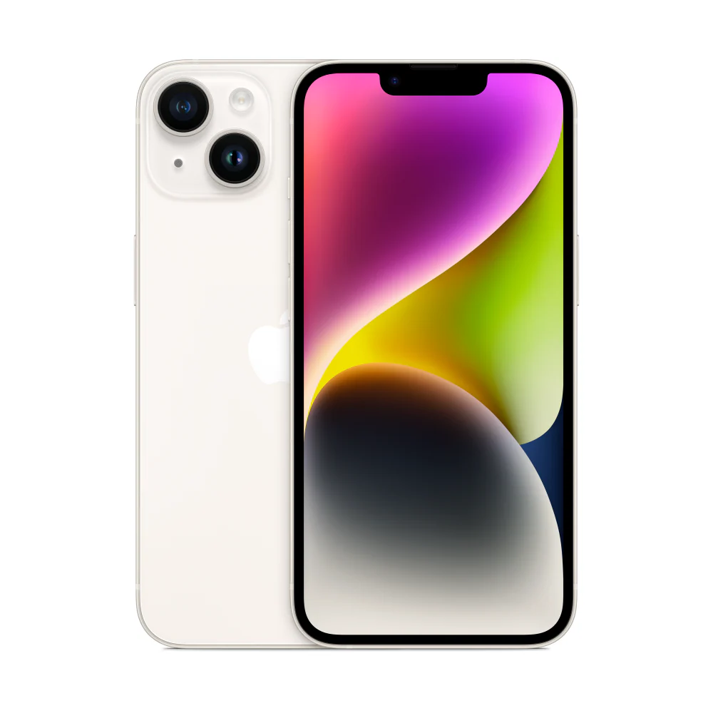 iPhone 14 - 128GB, Midnight & Starlight